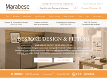 Tablet Screenshot of marabeseceramics.com